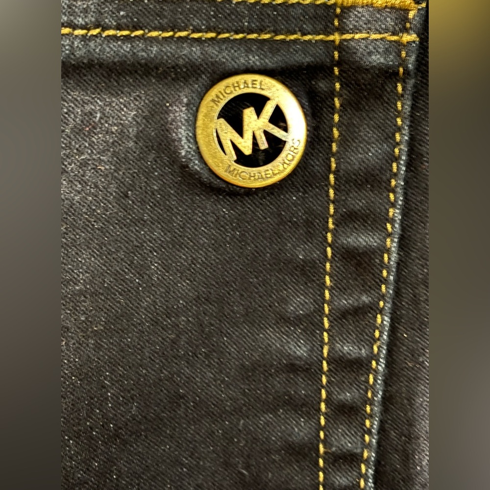 Michael Kors Dark Blue Skinny Jeans - Picture 5 of 9